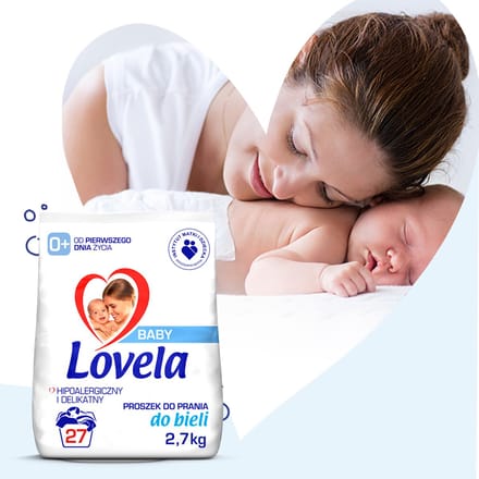 Lovela Baby - Wasmiddel voor Witte Kleding - Hipoallergeen - 2,7kg