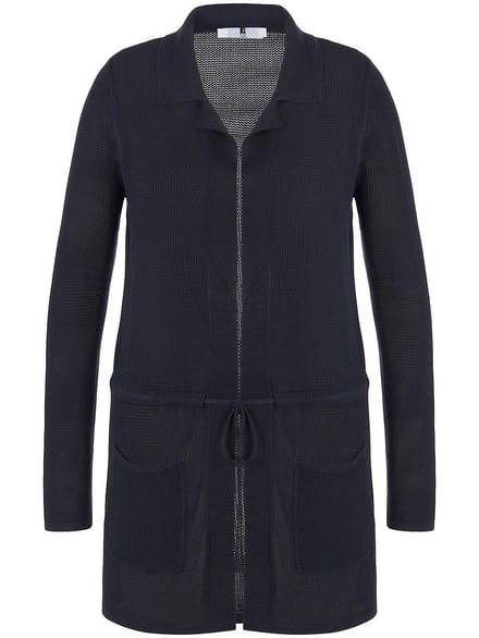 Vest Van Anna Aura blauw