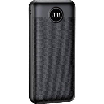 XCell Powerbank 20000 mAh USB PD, QC 3.0, Quick Charge 3.0 LiPo Zwart Statusweergave