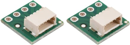 Pololu 4815 JST SH breakoutboard 4 pin male side entry 1.0 mm pitch set van 2 breadboard adapter 2.54 mm
