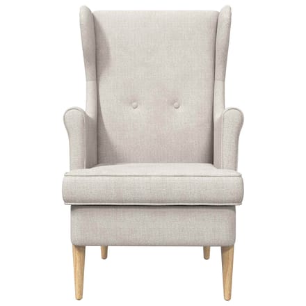 vidaXL - Fauteuil - Crèmekleurig - ARES