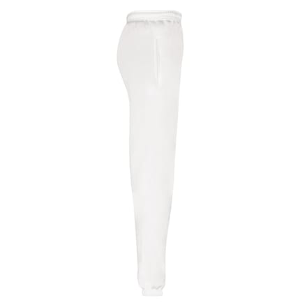 Fruit of the Loom Heren klassieke joggingbroek met elastiek (Wit)