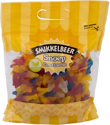 Smikkelbeer Haaien, veggie 1 kilo