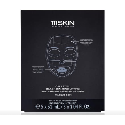111Skin Celestial Black Diamond Lifting & Firming Treatment Mask Set - 5x31ml