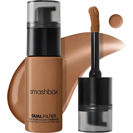 smashbox Stichting Dual Filter 2-in-1 concealer + foundation Foundation Dames 23.6 ml