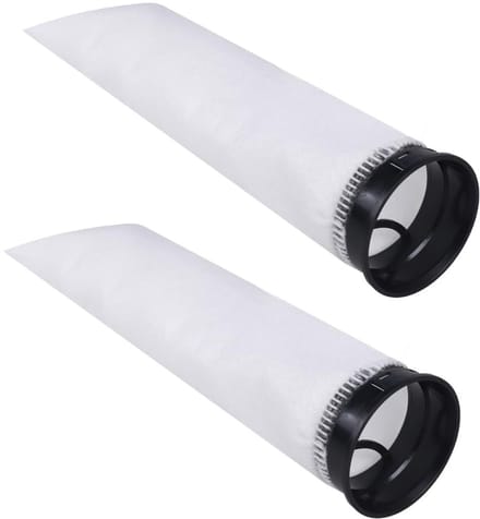 Dailygoods- Aquariumfilterzakken 200 μm - Filtersokken 2 stuks