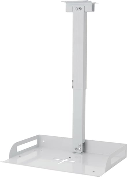 Projector Ophangbeugel - Projectorhouder Bevestiging - Thuisbioscoop Inrichten - Stabiele Bevestiging - 34-56 cm Verstelbaar - Wit