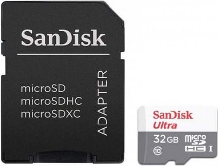 SanDisk Micro SD 32 GB - Memory Card - met Adapter