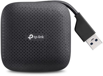 TP-Link UH400 USB 3.2 Gen 1 (3.1 Gen 1) Type-A 5000 Mbit/s Zwart