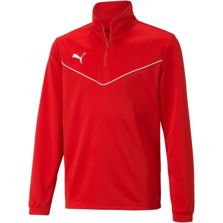 Puma Teamrise Ziptop Kinderen - Rood | Maat: 140