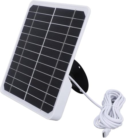 Zonnepaneel Lader - Energie Opwekker - Camera Voeden - IP68 Waterdicht - 20W 5V