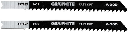 GRAPHITE - Decoupeerzaagblad - 8 TPI - HCS - U Schacht