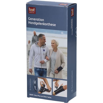 Bort Generation Polsorthese zonder Duim-Links-Maat S