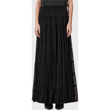 AllSaints Eva Maxi Skirt Black Taglia: 10 | Maxi gonne Outlet | Donna | Nero