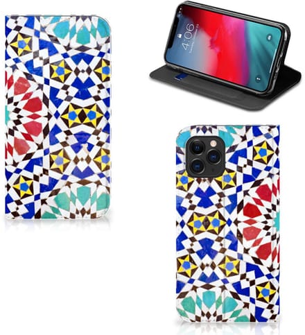 Standcase Hoesje voor Apple iPhone 11 Pro Standcase Mozaïek