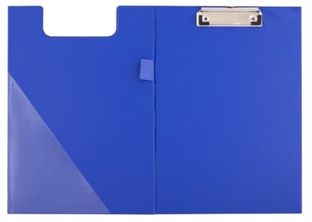 Blauwe A4 Klembord met Klem en Deksel - Documenthouder