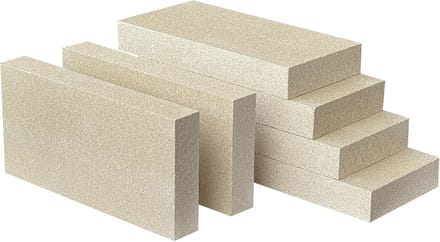 Houtkachel Vervangende Brandstenen 9" x 4-1/2" x 1-1/4", 6-Pack