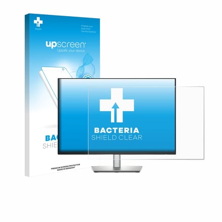 upscreen - Screenprotector voor Dell P2425E - Folie Beschermfolie transparant antibacterieel