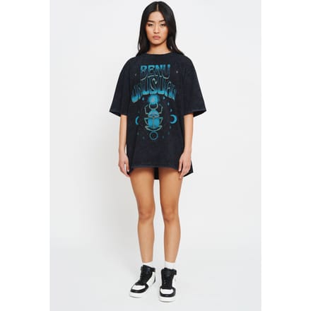 BENU zwart scarabee dames T-shirt