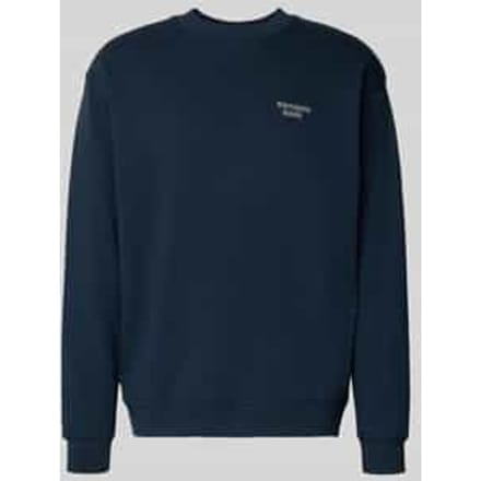 Regular fit sweatshirt van puur katoen