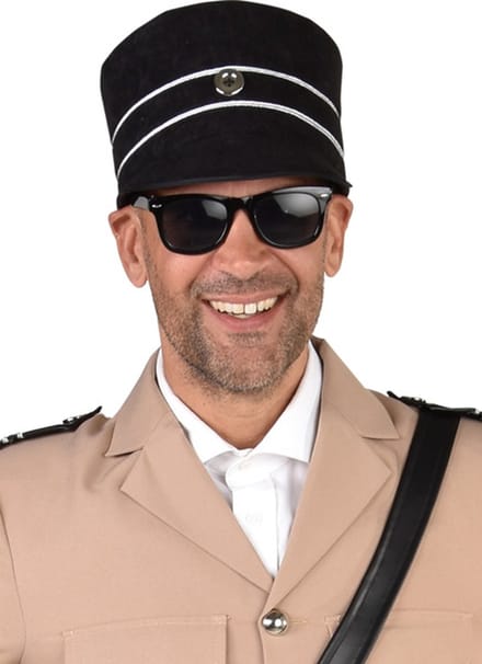 Hoed/Kepie Gendarme de Saint-Tropez - Zwart