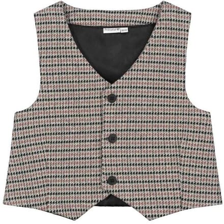 Prénatal peuter gilet Cloud Grey Melange 122 heren