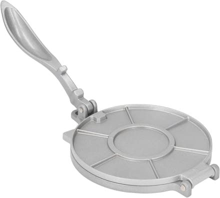 Tortillapers - Quesadilla Maker - Flatbreads Maken - Hefboomprincipe - 77 inch - Zilver