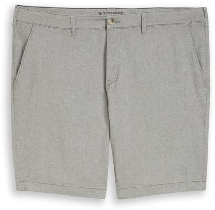 Tom Tailor - Plus Size - Chino-short met stretch - Maat 42 - deep leaf green structure