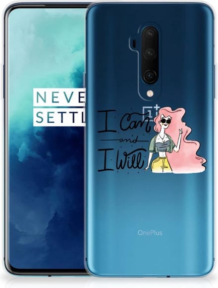 OnePlus 7T Pro Telefoonhoesje met Naam i Can