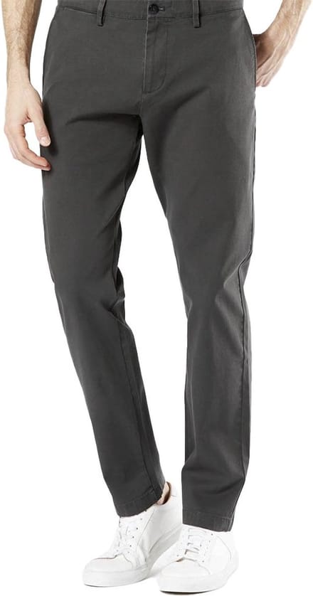 Dockers Smart 360 Slim Tapered Broek Zwart 30 / 34 Man
