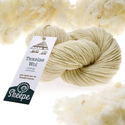 Texelse Breiwol - Enkeldraads 100gr.