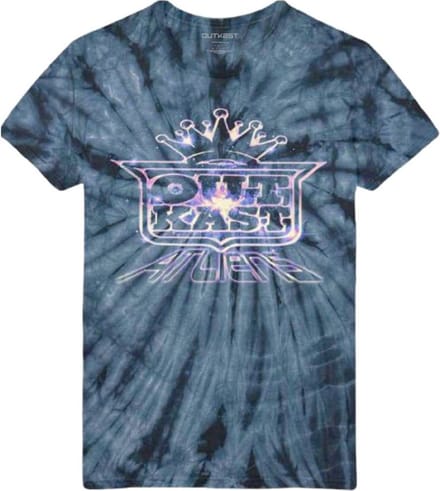 Outkast - Space ATLiens Heren T-shirt - M - Blauw