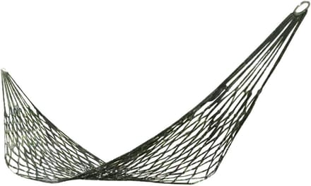Nylon Mesh Hammock - Kampeerhangmat Buiten - Ontspannen Buiten - Ademend Nylon - 250x150 cm - Legergroen