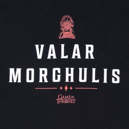 Game of Thrones Valar Morghulis Men's T-Shirt - Zwart - M
