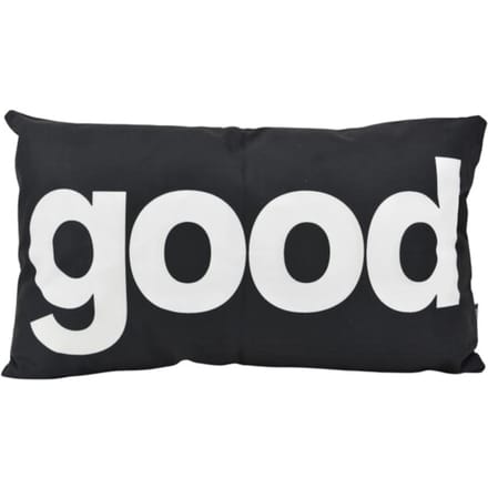 Gek op kussens! Sierkussen good zwart | 30 x 50 cm | katoen/polyester
