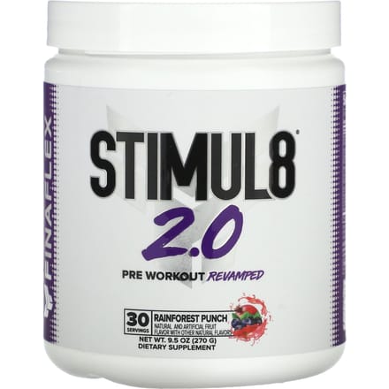 Finaflex, Stimul8 2.0, Rainforest Punch, 9.5 oz (270 g)