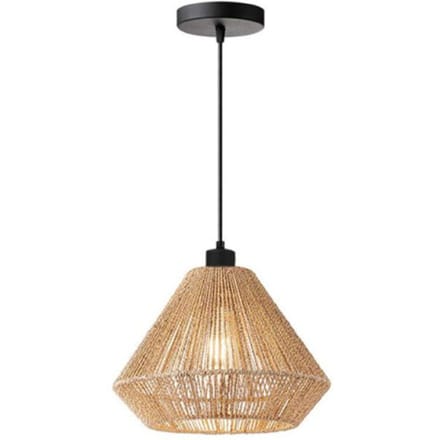LABEL51 Ibiza Hanglamp - Naturel - Stof - 1-Lichts
