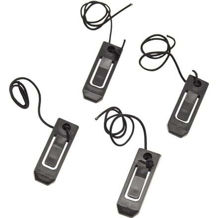 4 STKS Sup Split Surfer Paddle Board Fin Clip Waterafscheider Waterski Board Visvin Clip Gesp zwart