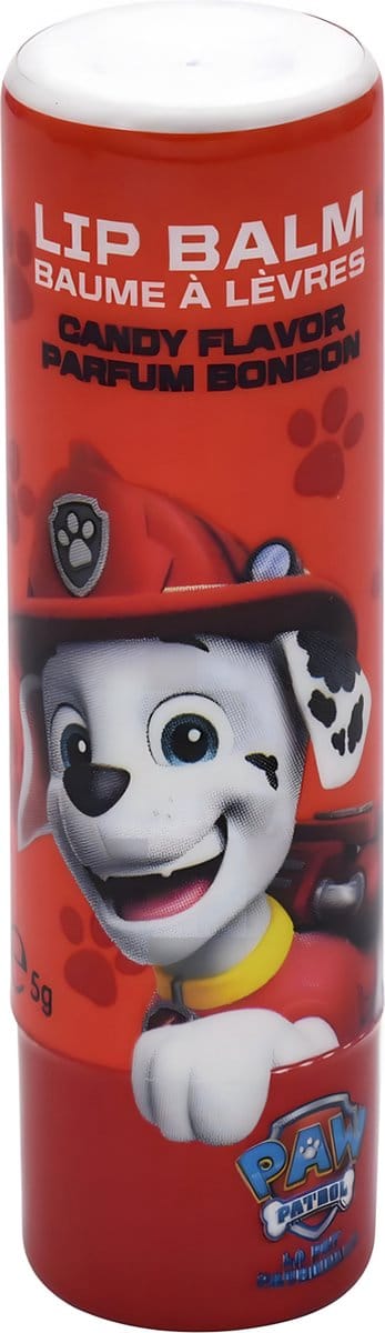 Paw Patrol Lippenbalsem - Lip Balm Kinderen 5 gr - Vegan - Rood
