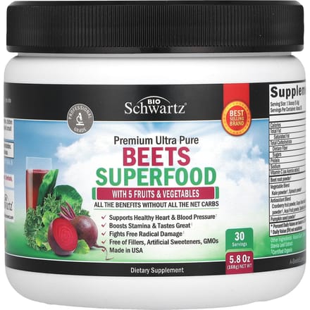 BioSchwartz, Beats Superfood, 163 gram (168 g)