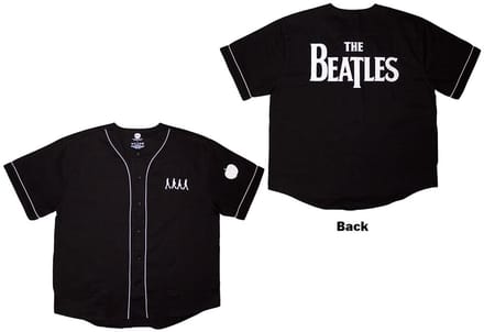 The Beatles - Apple Logo / Walking Shirt - S - Zwart