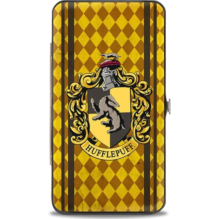 Buckle-Down Harry Potter Hufflepuff Hinged Wallet