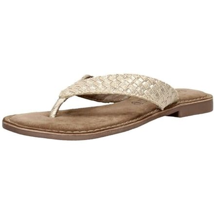 Lazamani Dames Slippers 75.806 Gold Maat 42