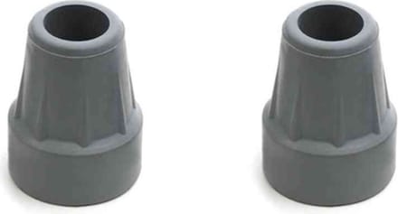 Krukdoppen 19 mm Grijs - Set van 2