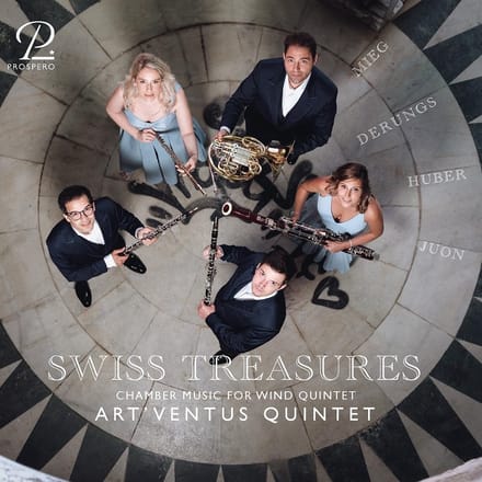 Art'ventus Quintet - Swiss Treasures (CD)