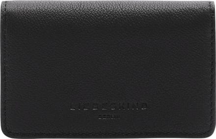 LIEBESKIND BERLIN Leren Kaarthoes Classics Cardie Card Case Black Zwart