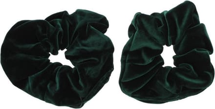 Zac's Alter Ego - Luxury velvet Haar scrunchie - Groen