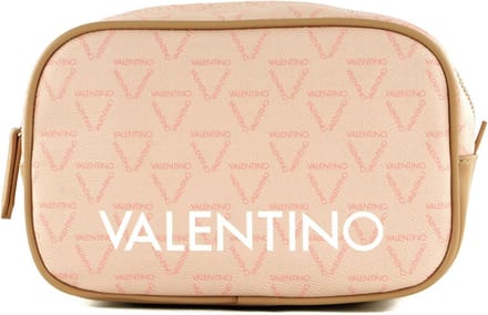 VALENTINO Toilettas Liuto Soft Cosmetic Case Cipria / Multicolor Roze