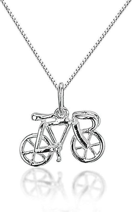 Montebello Ketting Fiets - 925 Zilver - Sport - 17x16mm - 45cm