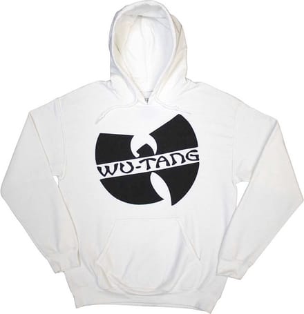 WuTang Clan - Slanted Logo Mono Hoodie/trui - S - Wit